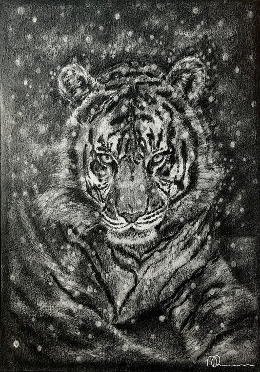 Spiritual Tiger - Art Print - Signed